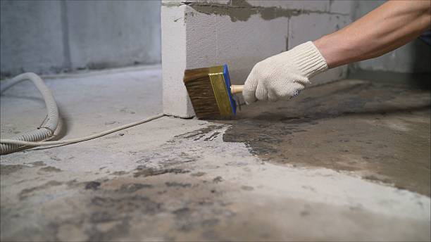 SJ Waterproofing Pros Waterproofing coverage map for New Waverly, IN and surrounding area